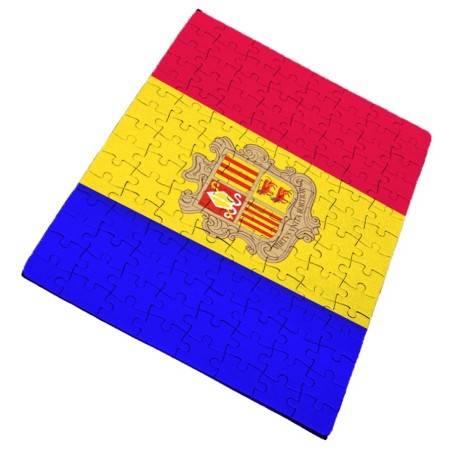 PUZZLE DE TAMAÑO Y PIEZAS A ELEGIR bandera andorra pais gobierno andorrano rompecabezas educativo puzle