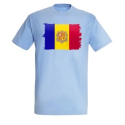 CAMISETA AZUL CIELO bandera...