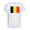 CAMISETA TACTO ALGODÓN bandera bélgica pais gobierno belga cómoda personalizada