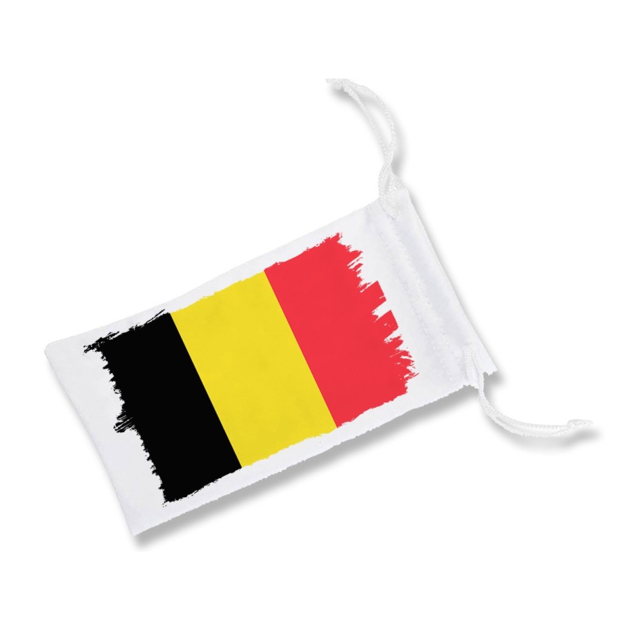 FUNDA BOLSA MULTIUSOS bandera bélgica pais gobierno belga gafas dados rol personalizada color