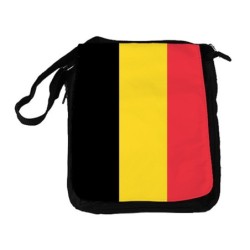 BANDOLERA REPORTERO MEDIANA BOLSO bandera bélgica pais gobierno belga bolsa mochila hombro