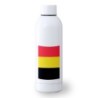 BIDON 500 ML ACERO INOXIDABLE bandera bélgica pais gobierno belga deporte deportivo botella senderismo