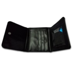 BILLETERA BILLETERO bandera dinamarca pais gobierno danés hombre caballero negro monedero