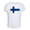 CAMISETA TACTO ALGODÓN bandera finlandia pais gobierno finlandés cómoda personalizada