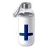 BIDON DE 420 ML CON FUNDA DE NEOPRENO bandera finlandia pais gobierno finlandés tapon seguridad