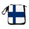 BANDOLERA REPORTERO MEDIANA BOLSO bandera finlandia pais gobierno finlandés bolsa mochila hombro