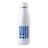 BIDON 700 ML ACERO INOXIDABLE bandera grecia pais gobierno griego tapon seguridad botella