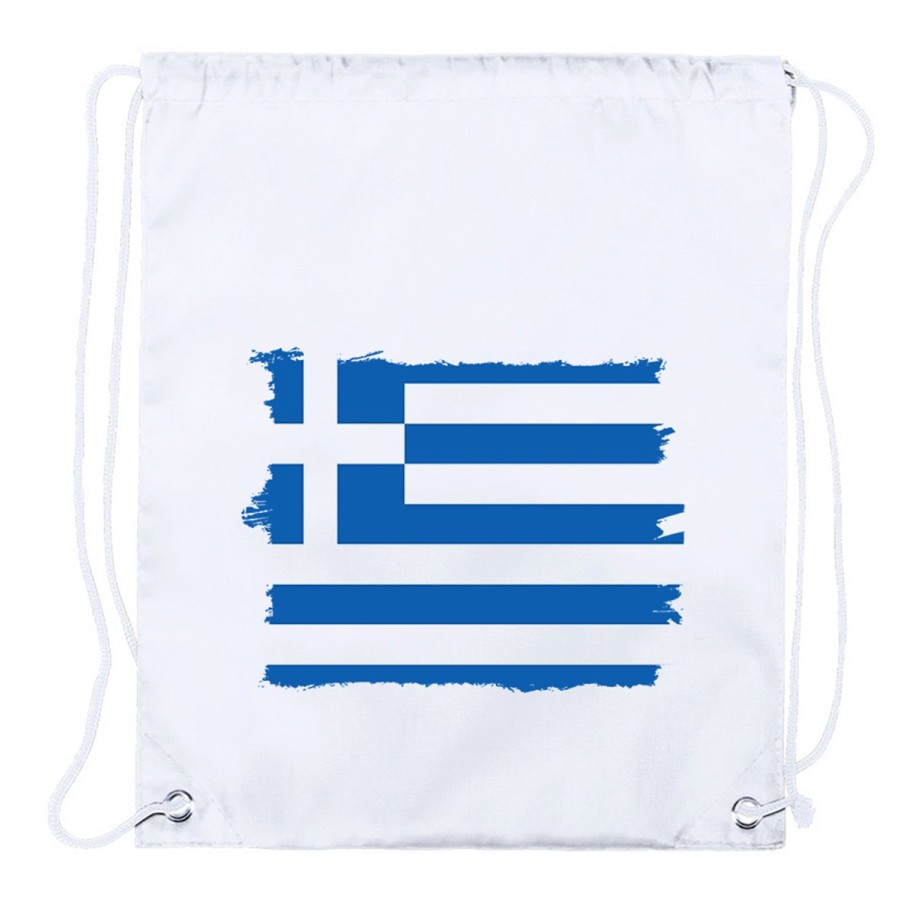 MOCHILA DE CUERDAS (SELECCIONE CANTIDAD) bandera grecia pais gobierno griego playa piscina excursion