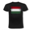 CAMISETA NEGRA bandera hungría pais gobierno húngaro moda verano personalizada