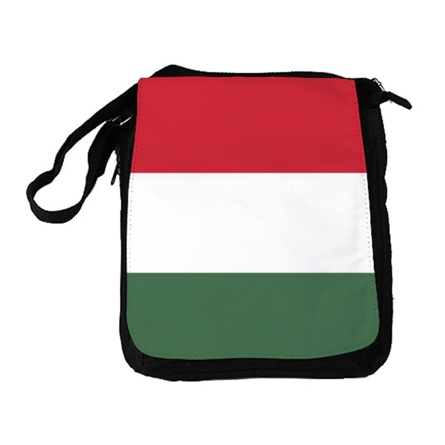 BANDOLERA REPORTERO MEDIANA BOLSO bandera hungría pais gobierno húngaro bolsa mochila hombro