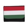 BILLETERA BILLETERO bandera hungría pais gobierno húngaro unisex negro monedero