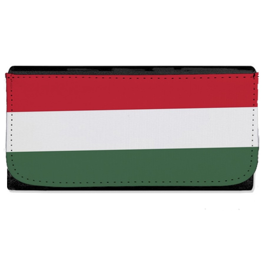 BILLETERA BILLETERO bandera hungría pais gobierno húngaro mujer señora negro monedero
