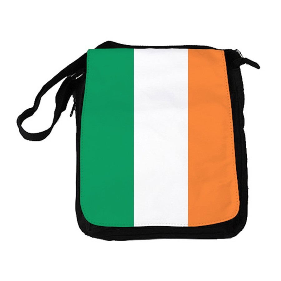 BANDOLERA REPORTERO MEDIANA BOLSO bandera irlanda pais gobierno irlandés bolsa mochila hombro