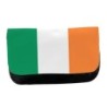 ESTUCHE NECESER DE LONA bandera irlanda pais gobierno irlandés unisex negro bolsa aseo multiusos