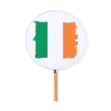 ABANICO ESTILO PAI PAI bandera irlanda pais gobierno irlandés moda primavera verano elegante