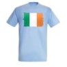 CAMISETA AZUL CIELO bandera irlanda pais gobierno irlandés moda verano personalizada