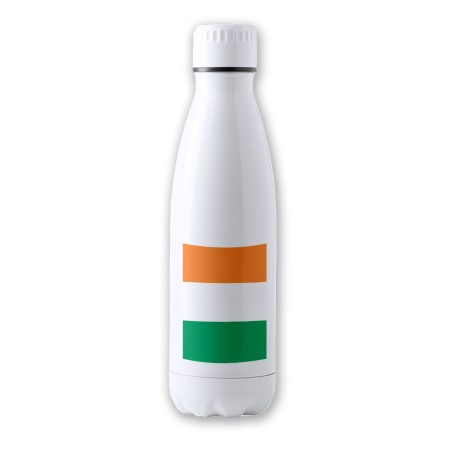 BIDON TÉRMICO AISLANTE 700 ML ACERO INOXIDABLE bandera irlanda pais gobierno irlandés botella termo deportivo