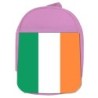 MOCHILA ROSA bandera irlanda pais gobierno irlandés escolar personalizado picnic excursión deporte