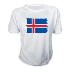 CAMISETA bandera islandia...