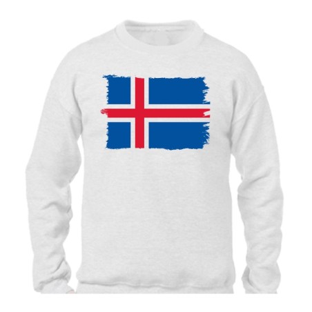 SUDADERA bandera islandia pais gobierno islandés personalizada