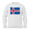 SUDADERA bandera islandia pais gobierno islandés personalizada