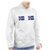 CHAQUETA TECNICA 2 IMPRESIONES bandera islandia pais gobierno islandés  personalizada