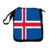 BANDOLERA REPORTERO MEDIANA BOLSO bandera islandia pais gobierno islandés bolsa mochila hombro