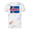 CAMISETA MARCAS COLORES bandera islandia pais gobierno islandés personalizada