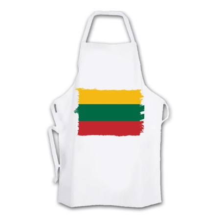 DELANTAL TALLA ADULTO bandera lituania pais gobierno lituano cocina personalizado