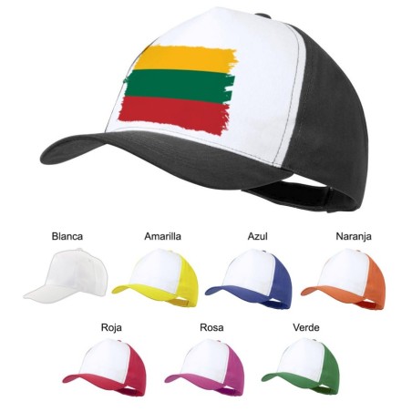 GORRA COLORES bandera lituania pais gobierno lituano color personalizada