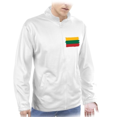 CHAQUETA TECNICA 1 IMPRESION bandera lituania pais gobierno lituano  personalizada