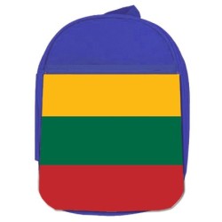 MOCHILA AZUL bandera...