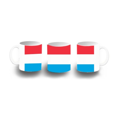 TAZA DE PLASTICO bandera luxemburgo pais gobierno luxemburgués niños personalizada