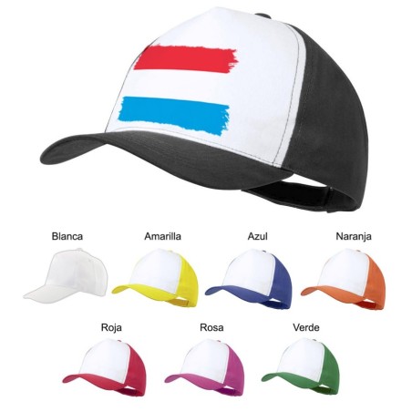 GORRA COLORES bandera luxemburgo pais gobierno luxemburgués color personalizada