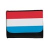BILLETERA BILLETERO bandera luxemburgo pais gobierno luxemburgués unisex negro monedero