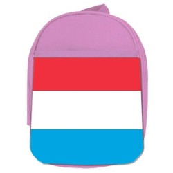 MOCHILA ROSA bandera...