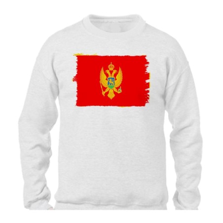 SUDADERA bandera montenegro pais gobierno montenegrino personalizada