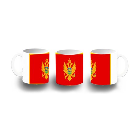 TAZA DE PLASTICO bandera montenegro pais gobierno montenegrino niños personalizada