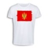 CAMISETA TACTO ALGODÓN bandera montenegro pais gobierno montenegrino cómoda personalizada