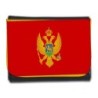 BILLETERA BILLETERO bandera montenegro pais gobierno montenegrino hombre caballero negro monedero