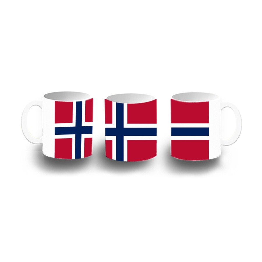 TAZA DE PLASTICO bandera noruega pais gobierno noruego niños personalizada