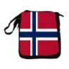 BANDOLERA REPORTERO MEDIANA BOLSO bandera noruega pais gobierno noruego bolsa mochila hombro