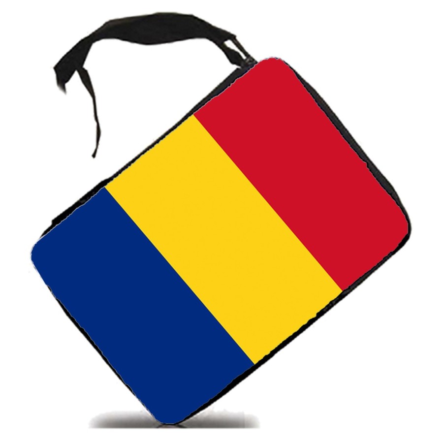 ESTUCHE bandera rumanía pais gobierno rumano escolar case