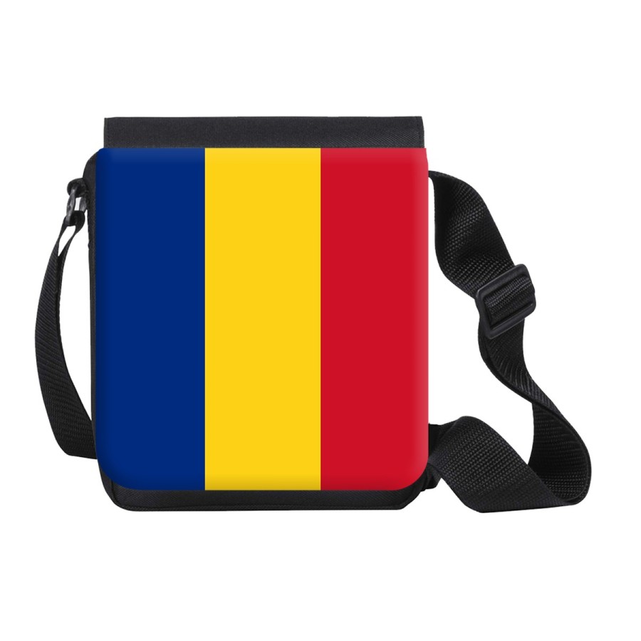 BANDOLERA PEQUEÑA bandera rumanía pais gobierno rumano bolso personalizada