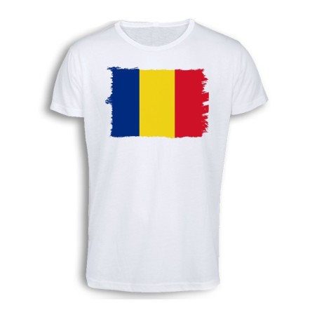 CAMISETA TACTO ALGODÓN bandera rumanía pais gobierno rumano cómoda personalizada