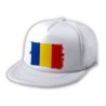 GORRA 5 PANELES REDECILLA TRASERA bandera rumanía pais gobierno rumano estilo rapero