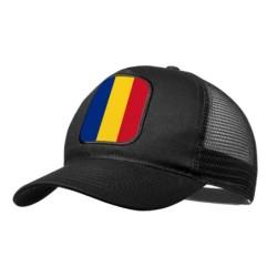 GORRA NEGRA CON REJILLA...