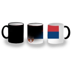 TAZA MÁGICA bandera serbia...