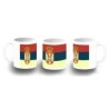 TAZA FOTOLUMINISCENTE bandera serbia pais gobierno serbio BRILLA OSCURIDAD