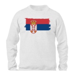 SUDADERA bandera serbia...